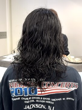 ビカム 名駅(become) 【メンズロング×サーフカールパーマ】ミディアムスパイラル