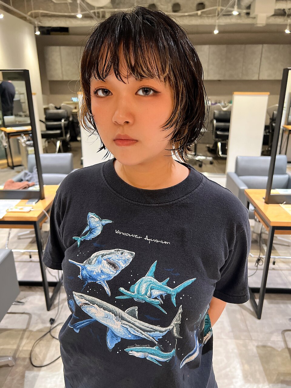 CAF松本/ウルフカット/ブルーカラー/大阪/心斎橋：L211836579｜カフ