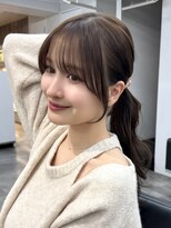 アビー(ABBEY3)&nbsp;顔まわり顔周り前髪カットミディアムレイヤーロングレイヤー