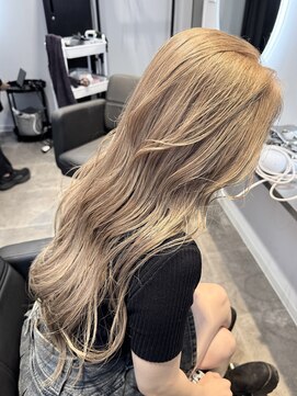 ホープ(hope) ミルクティーベージュ/ブリーチ/ダブルカラー