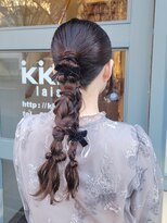 クンクンルーホーライシー(KUN KUN LU HO laishi)&nbsp;ポニーアレンジ