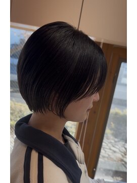 アルファサリダ(ALPHA SALIDA) 【30代40代◎】首元すっきり大人ショートボブ