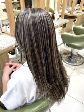 アース モード 新小岩店(EARTH/M) ロング×ハイライト