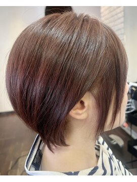 サロウィン 名古屋本山店(SALOWIN) 大人可愛いメリハリショートボブ/HIDE