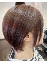 サロウィン 名古屋本山店(SALOWIN) 大人可愛いメリハリショートボブ/HIDE