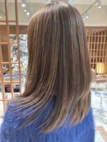 オーガニックトリコ 所沢(organic+tricot)&nbsp;30代40代◎春カラー◎ブラウンハイライト×ロングレイヤー