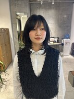 ミリ(milli Produce by ITAKURA)&nbsp;ミディアムハッシュカット