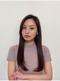 艶髪ストレート
