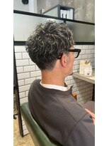 アルフレッド 瑞穂店(alfRed)&nbsp;周りと差がつくハイライトスパイラル/瑞穂区/男性/メンズサロン