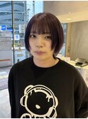 ショートウルフ×パープル