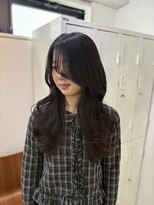 クリアリティ ヘアーサロン 京都駅前本店(clarity hair salon) ロングレイヤー/顔周りカット