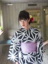 美容室 シープ 小岩店(Seep)&nbsp;浴衣サイドアップ風アレンジ【小岩】