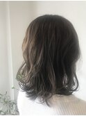 外国人風 ナチュラルオリーブハイライト