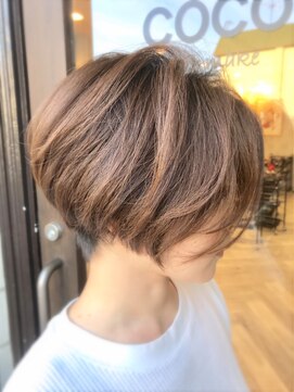 ヘア メイク ココ(hair make coco) 【ふんわり】×【前下がり】×【ネープスッキリ】