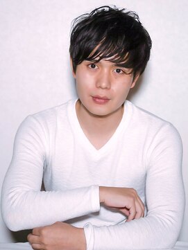 アクティフ(actif) 2019秋冬スタイル 黒髪マッシュダメージレスパーマ