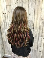 ヘアースペース ムーン(Hair Space MOON) カラーとエクステ、メッシュ、グラデーションカラーカラー