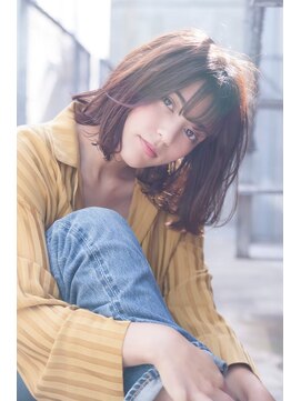 オースティン 錦糸町(AUSTIN) 『AUSTIN』シースルーバング×上品フォルムの大人ボブ