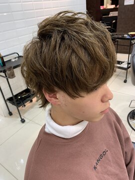 オプスヘアー 姪浜店(OPS HAIR) 『姪浜店 畳屋』 マッシュウルフ