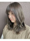 寒色系カラー　【藤枝/オーガニックカラー/髪質改善】