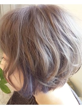 ロペ(Lope) ハイトーンカラー×イヤリングカラー☆