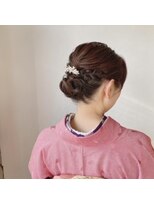 クレエ ヘアー デザイン(creer hair design)&nbsp;着付けとアップ