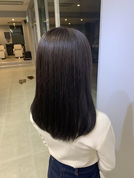 ヘアーアンドビューティーザ エフ(Hair Beauty the F) 【暗髪*パープル】