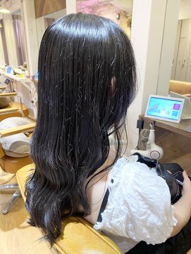 アヴァンス 天王寺店(AVANCE.) ブルーブラック×透明感