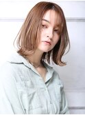 大人可愛い20代30代40代小顔 ショコラベージュ F3