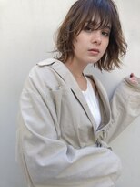 エイチ(H eitf) 【エイチ原宿/GAKU】外ハネボブ/アッシュブラウン