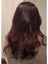 ミューズ 塩釜口店(MUSE)&nbsp;[MUSE塩釜口]ピンクグラデーション艶カラーby高瀬