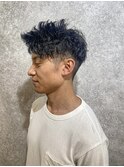 スペインカール/スパイキーショート/ブルーブラック/本八幡