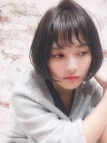 アルケー ヘアアンドヘッドスパ 錦糸町南口店(arche Hair&head spa)&nbsp;大人かわいい/レイヤーロング/グレーベージュ/前髪パーマ/錦糸町