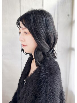 ヴィチーノプラスエヌ(VICINO+n) 20代30代40代　今したい黒髪レイヤー【瀬田】