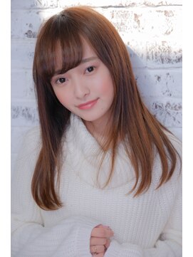 アンナ ヘアアンドアイズ(AnNa hair&eyes) ☆大学生~OLさんに人気☆不動の人気ストレートロングスタイル☆