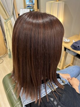 ヘアサロン ナノ(hair salon nano) イルミナ、白髪ぼかし