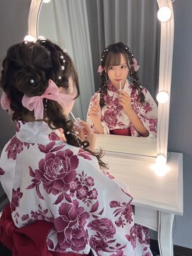 アールエーサロンモノクロ 秋葉原(RA SALON モノクロ) お　は　な　お　さ　げ　♪