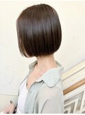 【morio成増/一戸】前髪なしナチュラルストレートボブ