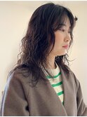 [佐賀/ヘルシーパーマ/セミロング/パーマスタイル]