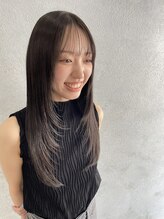 カノンヘアー(Kanon hair) レイヤーカット　グレージュカラー