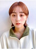 Say.ミニボブミルクティーアッシュボブルフショートボブ原宿青山
