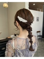 アットラップレーヴ(attrape-reve)&nbsp;少しタイトめな編みおろし