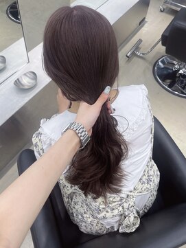 ペレ 栄店(PELE) 黒髪/ボブルフ/ネビージュ/小顔/ワンレン/栄/髪質改善/前髪