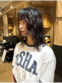 【LUAU records Osaka / yuma】ミディアムレイヤーパーマ