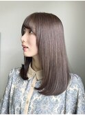 【髪質改善】アッシュラベンダー/艶髪/透明感/トリートメント