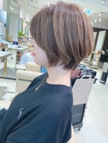 ショートボブ髪型20代30代40代50代前髪あり前髪無し面長丸顔