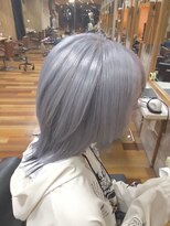 ゴリラビスケッツ(GORILLA BISCUITS)&nbsp;シルバー/ケアブリーチ/ダブルカラー