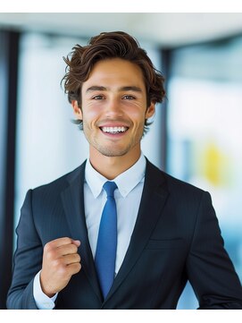 逡巡ノ夢(シュンジュンノユメ) #MEN`S HAIR#サイドパート#ジェントルマン#ダブルカラー#