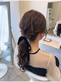 ふわふわローポニー