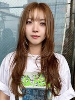 ボコカ(bococa)&nbsp;ロングレイヤー透明感ベージュカラー