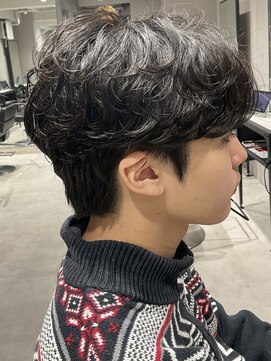 ロルカ 池袋店(Rolka) 【シャドウパーマ】マッシュ/メンズパーマ/メンズカット/池袋